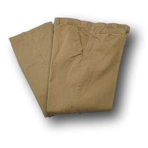 𝅺FLAT front straight leg khakis